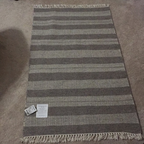 Other Area Rug Handwoven 30 X 48 Beige Taupe New Poshmark